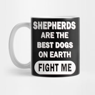 Australian Shepherd Dog Puppy Men Saying Mug